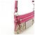 Borsa COACH Poppy Signature Nylon Leather Beige Pink - vista 12