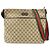 Borsa a tracolla GUCCI Sherry GG Canvas Leather Beige Brown 189751