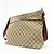 Borsa a tracolla GUCCI Sherry GG Canvas Leather Beige Brown 189751 - vista 3