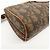 Borsa a tracolla Christian Dior Romantic Trotter in PVC e pelle Marrone - vista 11