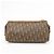 Borsa a tracolla Christian Dior Romantic Trotter in PVC e pelle Marrone - vista 2
