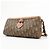 Borsa a tracolla Christian Dior Romantic Trotter in PVC e pelle Marrone - vista 3