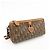 Borsa a tracolla Christian Dior Romantic Trotter in PVC e pelle Marrone - vista 4