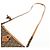 Borsa a tracolla Christian Dior Romantic Trotter in PVC e pelle Marrone - vista 6