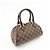 Borsa a mano Louis Vuitton Damier Ebene Rivera Mini Brown N41436 - vista 4