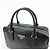 Borsa a mano Boston PRADA in pelle Saffiano con logo a triangolo Nero - vista 6