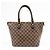 Borsa Tote Louis Vuitton Damier Ebene Saleya PM Canvas Leather N51183 - vista 2