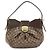 Borsa a tracolla Louis Vuitton Damier Ebene Sistina GM Brown N41540