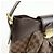 Borsa a tracolla Louis Vuitton Damier Ebene Sistina GM Brown N41540 - vista 14