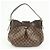 Borsa a tracolla Louis Vuitton Damier Ebene Sistina GM Brown N41540 - vista 2