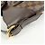 Borsa a tracolla Louis Vuitton Damier Ebene Sistina GM Brown N41540 - vista 9