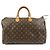 Louis Vuitton Monogram Speedy 40 Boston Bag Hand Bag Brown M41106