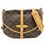 Borsa a tracolla Louis Vuitton Monogram Saumur 30 Canvas Brown M42256