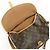 Borsa a tracolla Louis Vuitton Monogram Saumur 30 Canvas Brown M42256 - vista 21