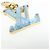 Louis Vuitton LV Gloss Metal Key Ring Bag Charm Blue M02590 - vista 14