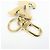 Louis Vuitton LV Gloss Metal Key Ring Bag Charm Blue M02590 - vista 7