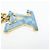 Louis Vuitton LV Gloss Metal Key Ring Bag Charm Blue M02590 - vista 9