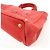 Borsa a mano e a tracolla 2Way PRADA Triangle Logo Canapa Mini Canvas B2439G - vista 10