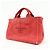 Borsa a mano e a tracolla 2Way PRADA Triangle Logo Canapa Mini Canvas B2439G - vista 3
