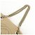 Borsa a tracolla in pelle GUCCI SOHO Interlocking G Beige 308983 - vista 6