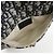 Borsa Saddle Christian Dior Oblique Jacquard e Pelle Borsa a Vita Blu Navy - vista 18