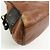 FENDI Ethonico Leder Tote Bag Schultertasche Braun 8BN157 - Ansicht 11