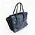PRADA Triangle Logo Leder 2Way Bag Tote Bag Handtasche Navy B2625M - Ansicht 4