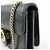 Borsa a tracolla in pelle con catena GUCCI Interlocking G Nera 510304 - vista 16