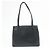 Bolso Tote CHANEL Logo de piel de becerro Bolso de hombro Bolso de mano Negro - vista 2