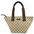 Borsa Tote e Borsa a Mano GUCCI Sherry GG Canvas Leather Brown 131228