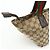 Borsa Tote e Borsa a Mano GUCCI Sherry GG Canvas Leather Brown 131228 - vista 13
