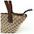 Borsa Tote e Borsa a Mano GUCCI Sherry GG Canvas Leather Brown 131228 - vista 17