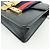 GUCCI Sylvie Sherry Borsa a tracolla in pelle con catena Nera 431666 - vista 10
