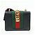 GUCCI Sylvie Sherry Borsa a tracolla in pelle con catena Nera 431666 - vista 2