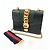 GUCCI Sylvie Sherry Borsa a tracolla in pelle con catena Nera 431666 - vista 24