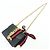 GUCCI Sylvie Sherry Borsa a tracolla in pelle con catena Nera 431666 - vista 6
