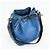 Borsa a tracolla Louis Vuitton Epi Petit Noe Bi-color Noir Blue Ｍ44152 - vista 4