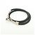 Hermès HERMES Jumbo Choker Double Tour Bracciale in Pelle e Metallo Nero Argento - vista 3