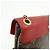 Borsa a mano Louis Vuitton Monogram Pallas Chain Brown Red M41201 - vista 13