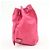 PRADA Triangle Logo Nylon Leather Drawstring Pouch Pink 1N0369 - view 3