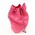 PRADA Triangle Logo Nylon Leather Drawstring Pouch Pink 1N0369 - view 4