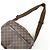 Louis Vuitton Damier Ebene Reporter PM SPO Borsa a Tracolla Marrone M45253 - vista 7