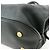 Borsa a tracolla Louis Vuitton Monogram Mahina L in pelle Noir Black M95765 - vista 13