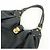 Borsa a tracolla Louis Vuitton Monogram Mahina L in pelle Noir Black M95765 - vista 6