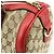 Borsa 2Way GUCCI Sherry GG Canvas Leather Boston Bag Beige Rosso 247205 - vista 16