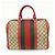 Borsa 2Way GUCCI Sherry GG Canvas Leather Boston Bag Beige Rosso 247205 - vista 2