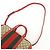 Borsa 2Way GUCCI Sherry GG Canvas Leather Boston Bag Beige Rosso 247205 - vista 6