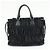 Borsa 2Way PRADA in nylon Tessuto Gaufre e pelle Nera B1788M - vista 2