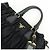 Borsa 2Way PRADA in nylon Tessuto Gaufre e pelle Nera B1788M - vista 6