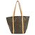 Louis Vuitton Monogram Sac Shopping Canvas Shoulder Bag Brown M51108